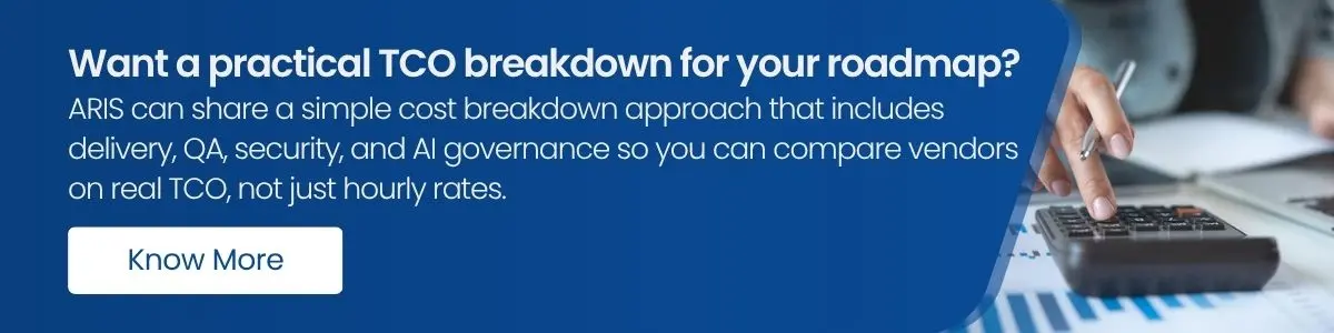 The True Cost of Outsourcing-CTA - outsourcing ARIS